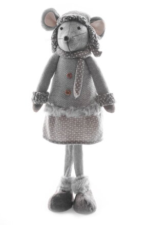 Dekoracia XmMS98, Myška s čiapkou, 057 cm