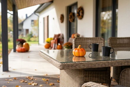 Dekorácia MagicHome Nature, Tekvica, terakota, 13,80x13,80x11 cm