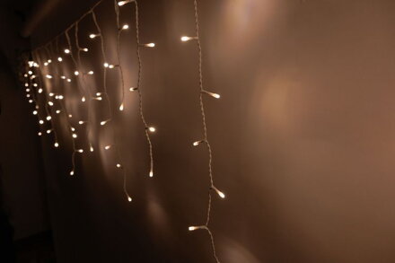 Reťaz MagicHome Vianoce Icicle, 200 LED teplá biela, MULTI CONNECT, cencúľová, jednoduché svietenie, Reťaz MagicHome Vianoce Icicle, 200 LED teplá biela, MULTI CONNECT, cencúľová, jednoduché svietenie,