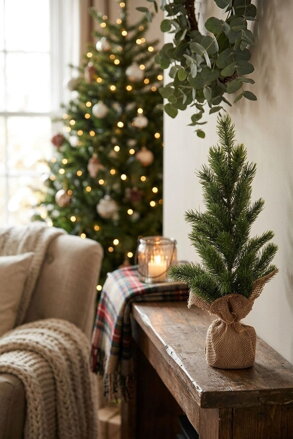 Dekorácia MagicHome Vianoce, Stromček, 40 cm