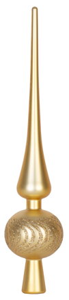 Gule MagicHome Vianoce, sada, 21 ks, 6 cm, zlaté, špic, na vianočný stromček