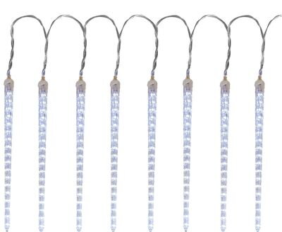 Reťaz MagicHome Vianoce Icicle, 288 LED studená biela, 8 cencúľov, vodopádový efekt, 230 V, 50 Hz, I Reťaz MagicHome Vianoce Icicle, 288 LED studená biela, 8 cencúľov, vodopádový efekt, 230 V, 50 Hz, I