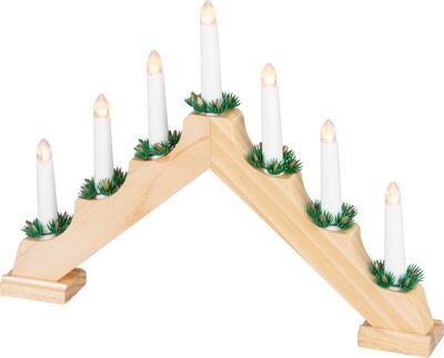 Svietnik MagicHome Vianoce, 7x LED teplá biela, imitácia dreva, 2xAA, interiér, 39x4,5x29 cm Svietnik MagicHome Vianoce, 7x LED teplá biela, imitácia dreva, 2xAA, interiér, 39x4,5x29 cm