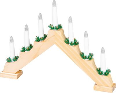 Svietnik MagicHome Vianoce, 7x LED teplá biela, imitácia dreva, 2xAA, interiér, 39x4,5x29 cm Svietnik MagicHome Vianoce, 7x LED teplá biela, imitácia dreva, 2xAA, interiér, 39x4,5x29 cm