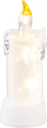 Sviečka MagicHome Vianoce, 3x LED, teplá biela, interiér, 5x13,5 cm Sviečka MagicHome Vianoce, 3x LED, teplá biela, interiér, 5x13,5 cm