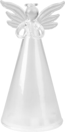 Dekorácia MagicHome Vianoce, anjel, LED, sklenený, 3xAAA, 7x15 cm Dekorácia MagicHome Vianoce, anjel, LED, sklenený, 3xAAA, 7x15 cm