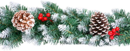 Girlanda MagicHome Vianoce, Berry, 180 cm, 150 vetiev Girlanda MagicHome Vianoce, Berry, 180 cm, 150 vetiev