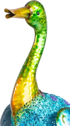 Dekorácia MagicHome Mecco, Kačka, plech, farebná, 27,5x15x47,5 cm Dekorácia MagicHome Mecco, Kačka, plech, farebná, 27,5x15x47,5 cm