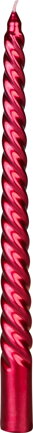 Sviečka MagicHome Vianoce, 25 cm, bal. 4 ks, červená, špirálová, točená Sviečka MagicHome Vianoce, 25 cm, bal. 4 ks, červená, špirálová, točená