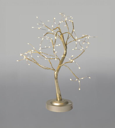 Dekorácia MagicHome Vianoce, stromček, 108 LED teplá biela, 3xAA, USB, jednoduché svietenie, 45 cm Dekorácia MagicHome Vianoce, stromček, 108 LED teplá biela, 3xAA, USB, jednoduché svietenie, 45 cm