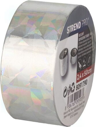 Plašič vtákov Strend Pro, páska, reflexná, 2,4 cm, L-50 m, odpudzovač