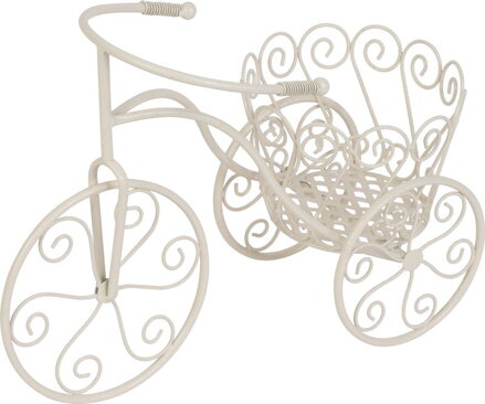Dekorácia MagicHome Mecco, Stojan na kvetináč, bicykel, 48x20x35 cm