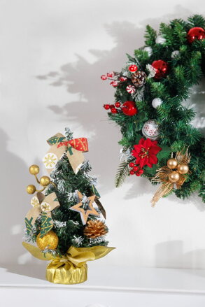 Dekorácia MagicHome Vianoce, stromček, 20 cm