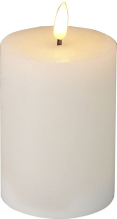 Sviečka, LED, biela, časovač, interiér, 75x75x100mm, sellbox 12 ks