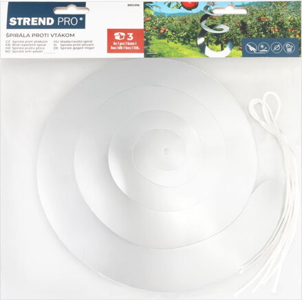 Plašič vtákov Strend Pro, špirála, bal. 3ks