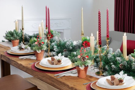 Vetvička MagicHome Vianoce, 19 cm