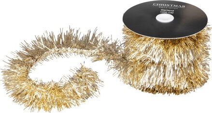 Girlanda, 9cm x 10m, champagne