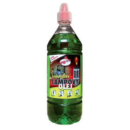 Olej PE-PO, lampový, Zelené jablko, 1 lit