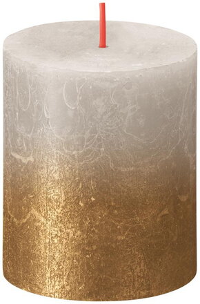 Sviečka bolsius Rustic Sunset Sandy Grey+ Gold, 80/68 mm