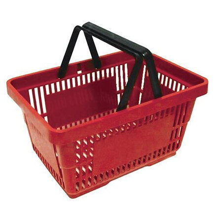 Kosik Shopper, 20 lit, červený RED
