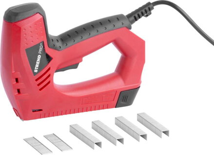 Sponkovačka Strend Pro J-123, elektrická, spony 8-14 mm, klince 15 mm Sponkovačka Strend Pro J-123, elektrická, spony 8-14 mm, klince 15 mm