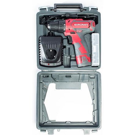 Skrutkovac Worcraft CD-12Li, 12V, Li-Ion 1.5Ah, LED light + indi,