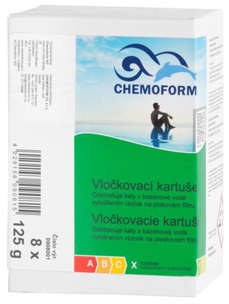 Pripravok Chemoform 0908, Vločkovacia kartuša, 8x125 g