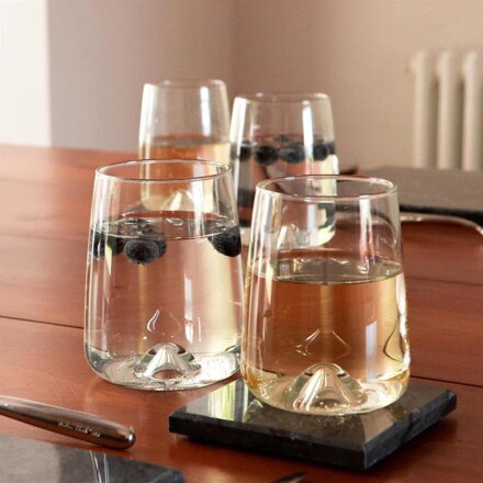 Pohár Terra, LAV, sklenený, na vodu, 360 ml, 64x100 mm, bal. 6 ks