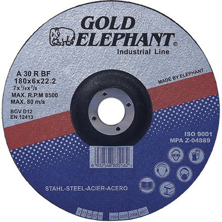 Kotuc Gold Elephant 27A T27 125x6,0x22,2 mm, oceľ