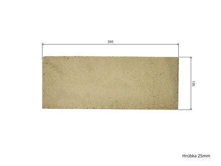Šamot 35 x 13,5 x 2,5
