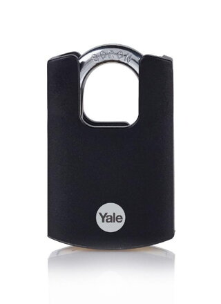 Zámok Yale Y121B/40/125/1, High Security, visiaci, čierny, 46 mm, 3 kľúče Zámok Yale Y121B/40/125/1, High Security, visiaci, čierny, 46 mm, 3 kľúče