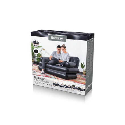 Pohovka Bestway® 75054, 188x152x64 cm, nafukovacia