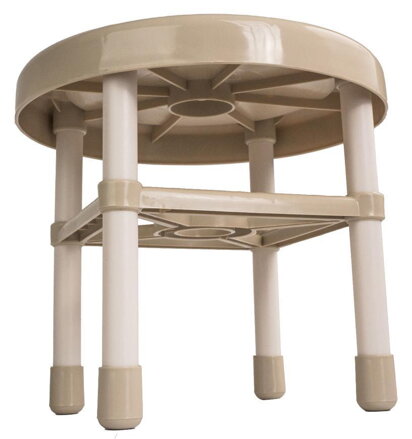 Stolička plastová Strend Pro, mini, okrúhla, stupadlo, priemer 325x285 mm Stolička plastová Strend Pro, mini, okrúhla, stupadlo, priemer 325x285 mm