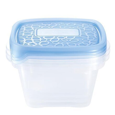 Dozy Curver® TAKE AWAY 2 3x1.1L, modrá, 17x12x16 cm