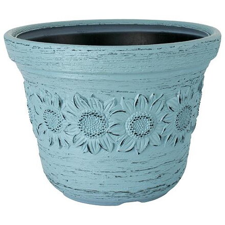 Kvetinac SUNNY 350/267 mm, Ocean Blue, 12 lit