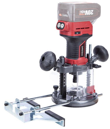 Fréza Worcraft CER-S20LiB, 20V Li-ion, horná