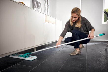 Mop LEIFHEIT 55045 PROFI MicroDuo, s hliníkovou tyčou