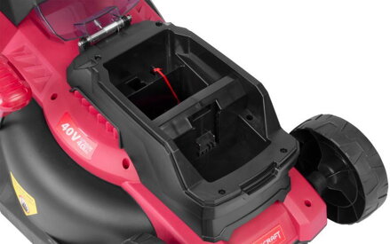 Kosacka Worcraft CLM-S40Li SET, 2x20V, Li-Ion, 340 mm, 35 lit., akumulátor + nabíjačka