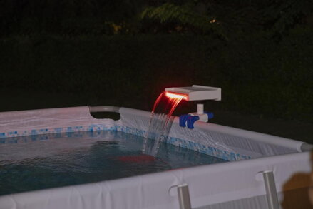 Vodopád Bestway® FlowClear™, 58619, LED, adaptér
