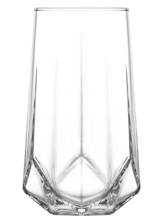 Pohár Valeria, LAV, sklenený, na vodu, 460 ml, 64x140 mm, bal. 6 ks