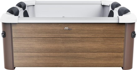 Vírivka MSpa® Frame Amber Aero PLUS, 6 osôb, 1150 lit., 180x180x65 cm