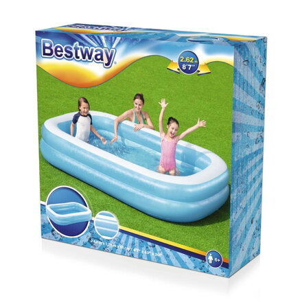 Bazen Bestway® 54006, 269x175x51 cm, Family, nafukovací