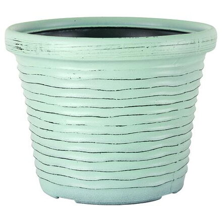 Kvetinac VERA 300/250 mm, Turquoise Green, 9 lit