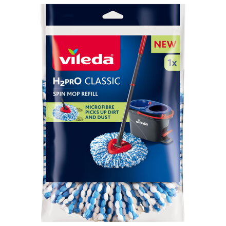 Hlava na mop Vileda H2Pro, rotačný, strapcový, náhradná