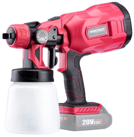 Pistol Worcraft CSG-S20Li, 20V Li-Ion, 700 ml, striekacia