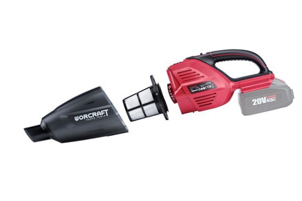 Vysavac Worcraft CPVC-S20Li, 20V na auto