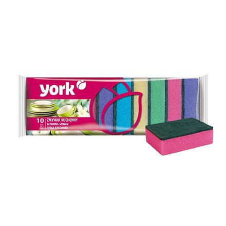 Hubky York 030030, 9x6x2.9 cm, bal. 10 ks