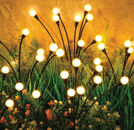 Lampa Strend Pro Garden Firefly, solárna, 6x LED, nerez, 72 cm Lampa Strend Pro Garden Firefly, solárna, 6x LED, nerez, 72 cm