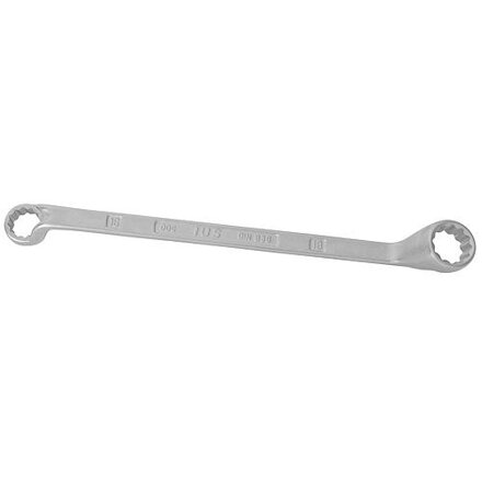 Kluc IUS 006 06x07 • DIN838, očkový, vyh 75°, Cr-V