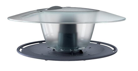 Krmitko Birdyfeed Round, Stone gray